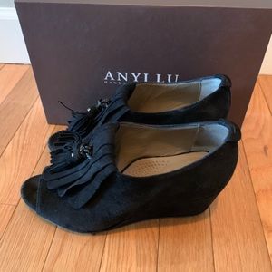 Anyi Lu Open Toed Booties